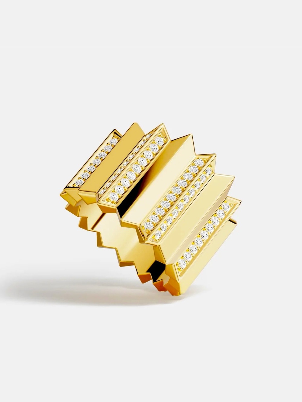 APM Monaco Up and Down Ring